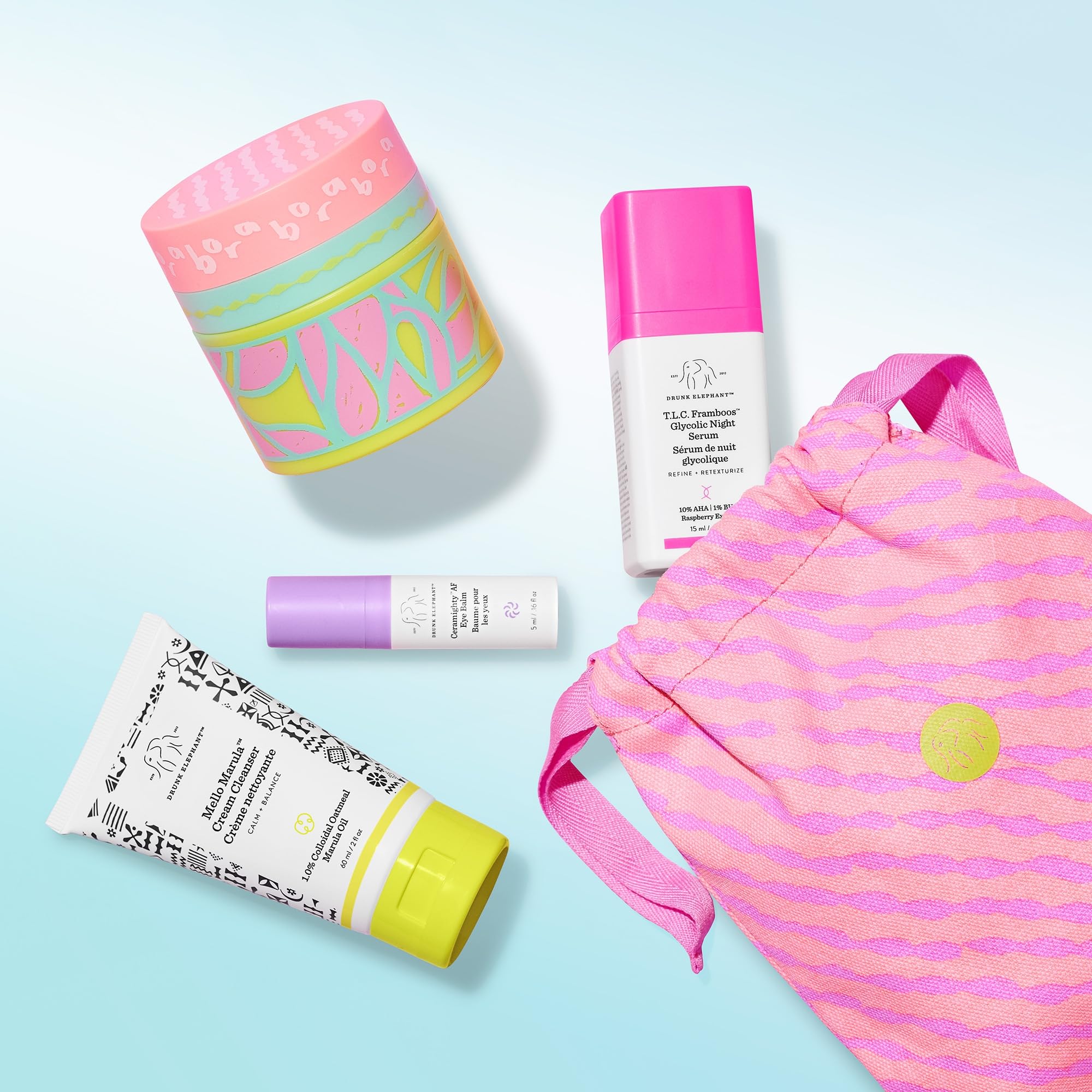 Limited-edition Bora Barrier jar close-up signaling premium hydration