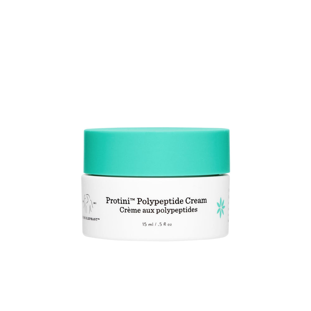Drunk Elephant Protini Polypeptide Cream 15ml bottle for daily hydration.