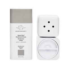 Drunk Elephant Sweet Pitti Deodorant Cream being applied with fingertips for daily use