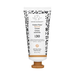 Drunk Elephant Umbra Tinte mineral cream bottle for daily mineral sun protection in a clean finish.