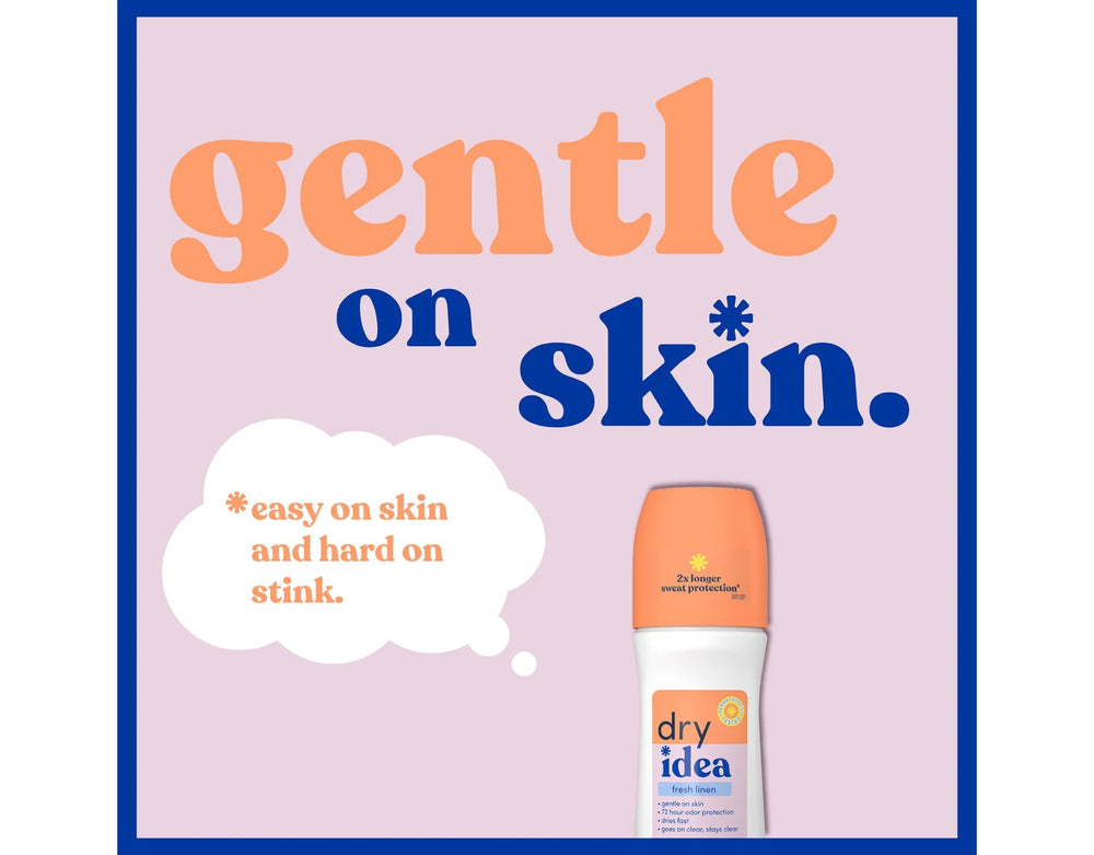 Dry Idea Fresh Linen travel-friendly 5-pack ready for on-the-go use.