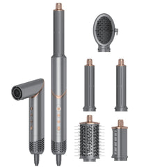 Dryhsip 5 in 1 Hair Styler attachments for versatile styling options.