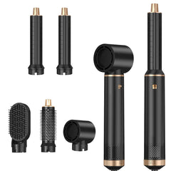 Dryhsip 5-in-1 hair styler drying hair seamlessly and quickly.