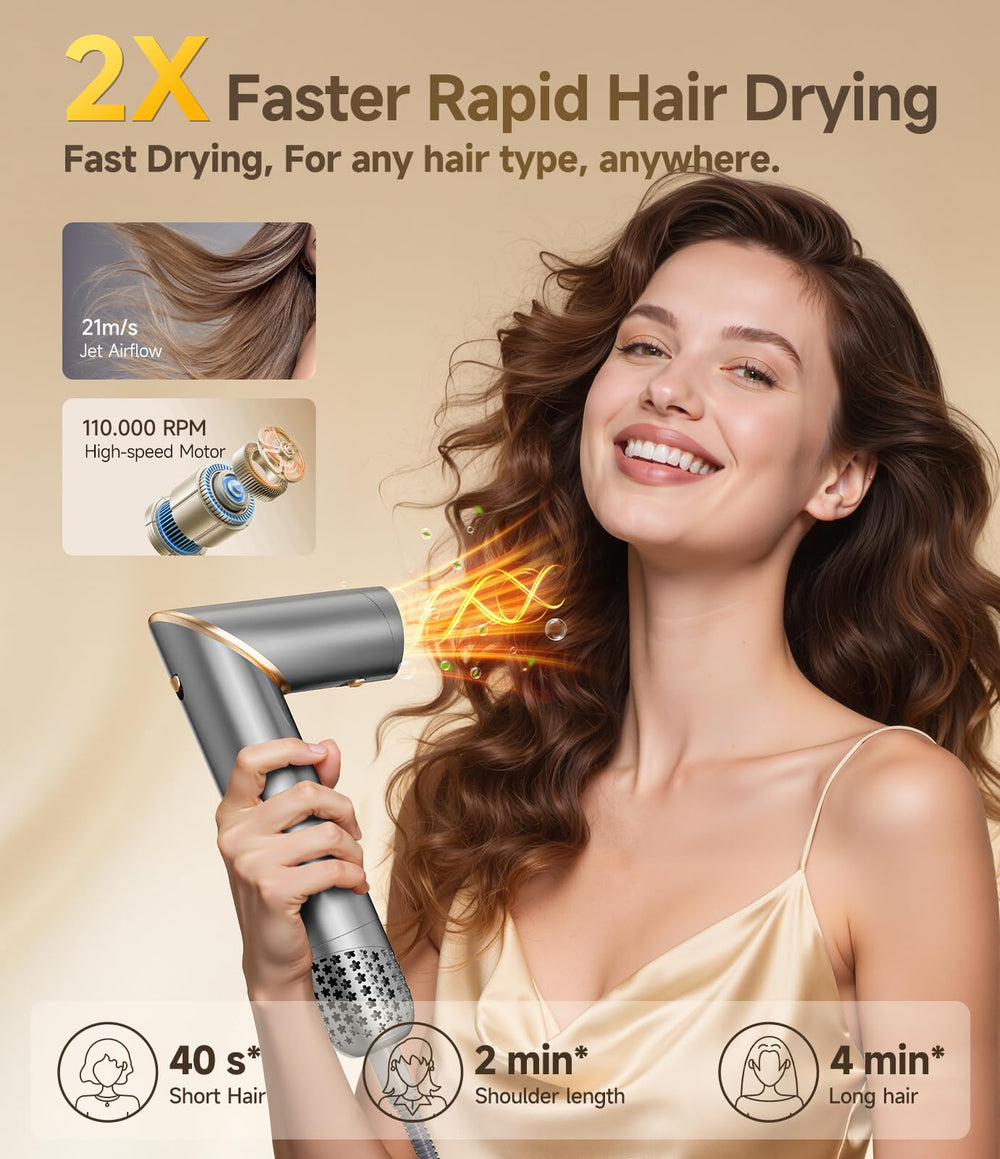 Dryhsip 8-in-1 hair styler smoothing comb delivers smooth, frizz-free results.