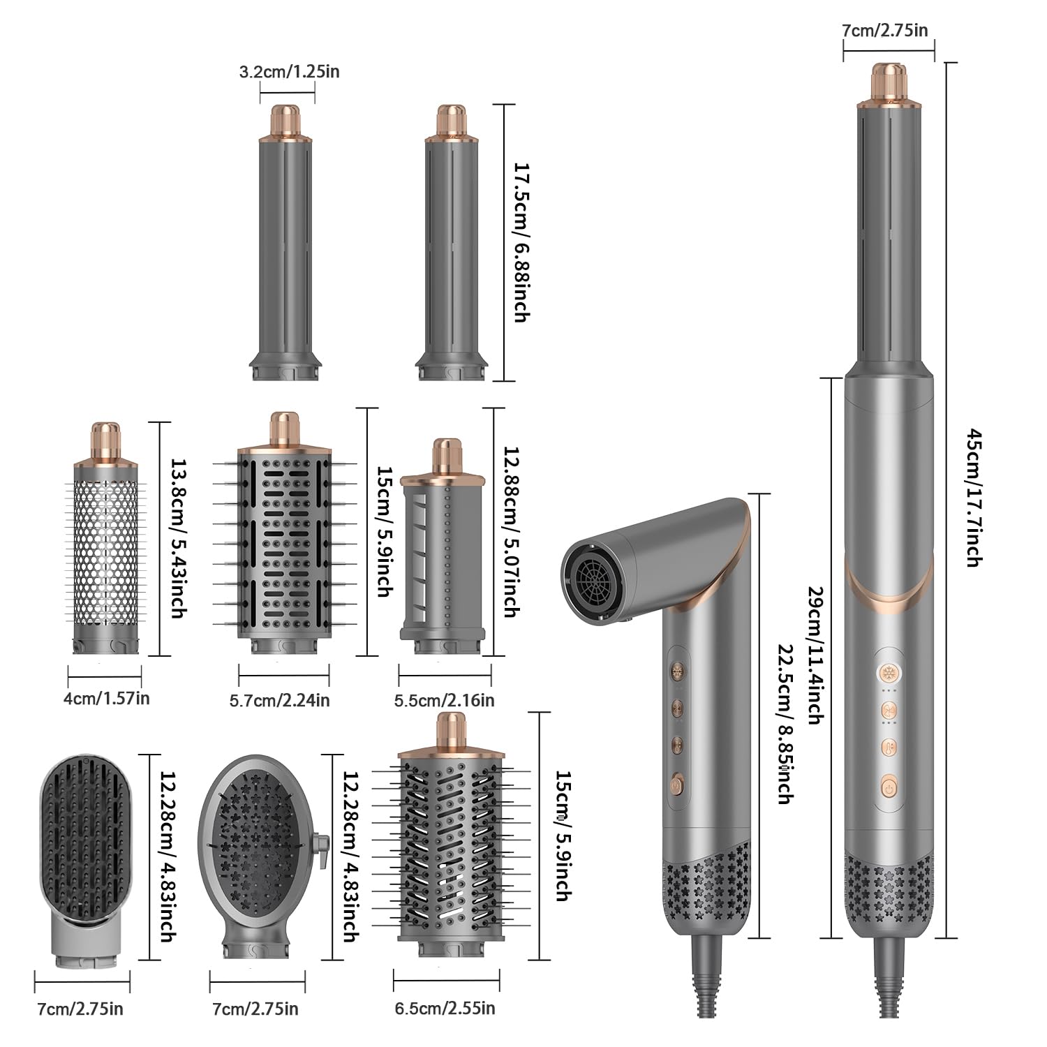 Dryhsip high-speed dryer unit delivers efficient airflow for faster mornings.