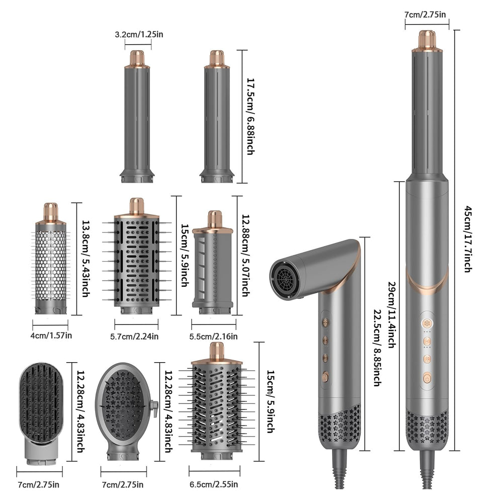 Dryhsip high-speed dryer unit delivers efficient airflow for faster mornings.