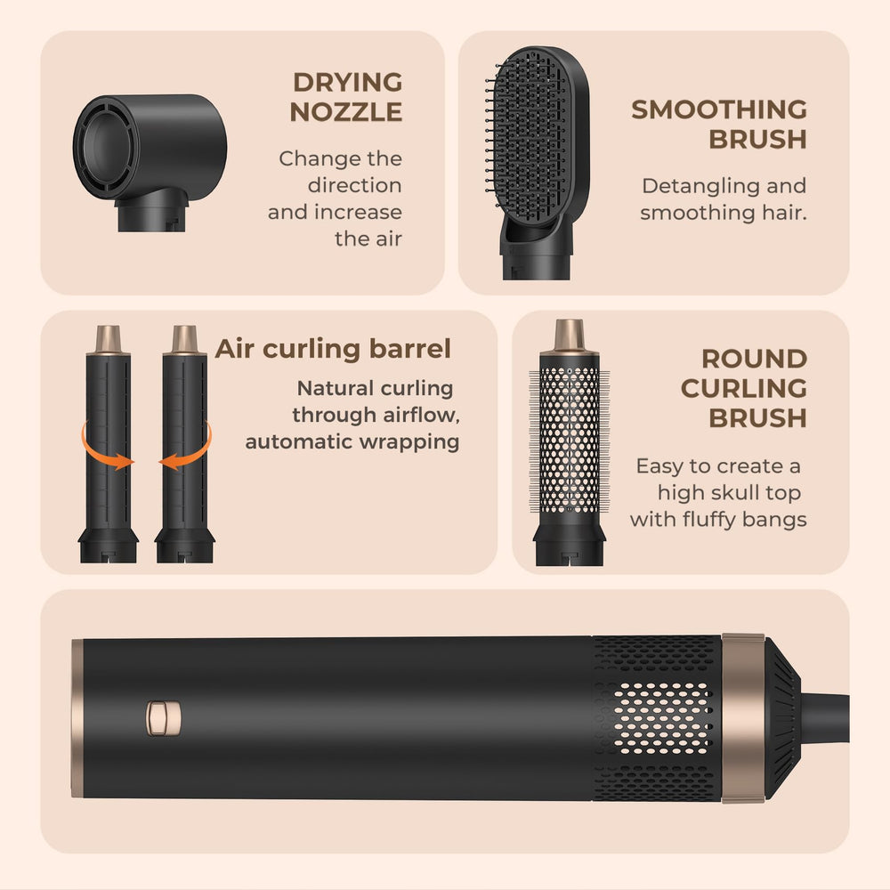 Dryhsip compact design proves travel-friendly for on-the-go styling.