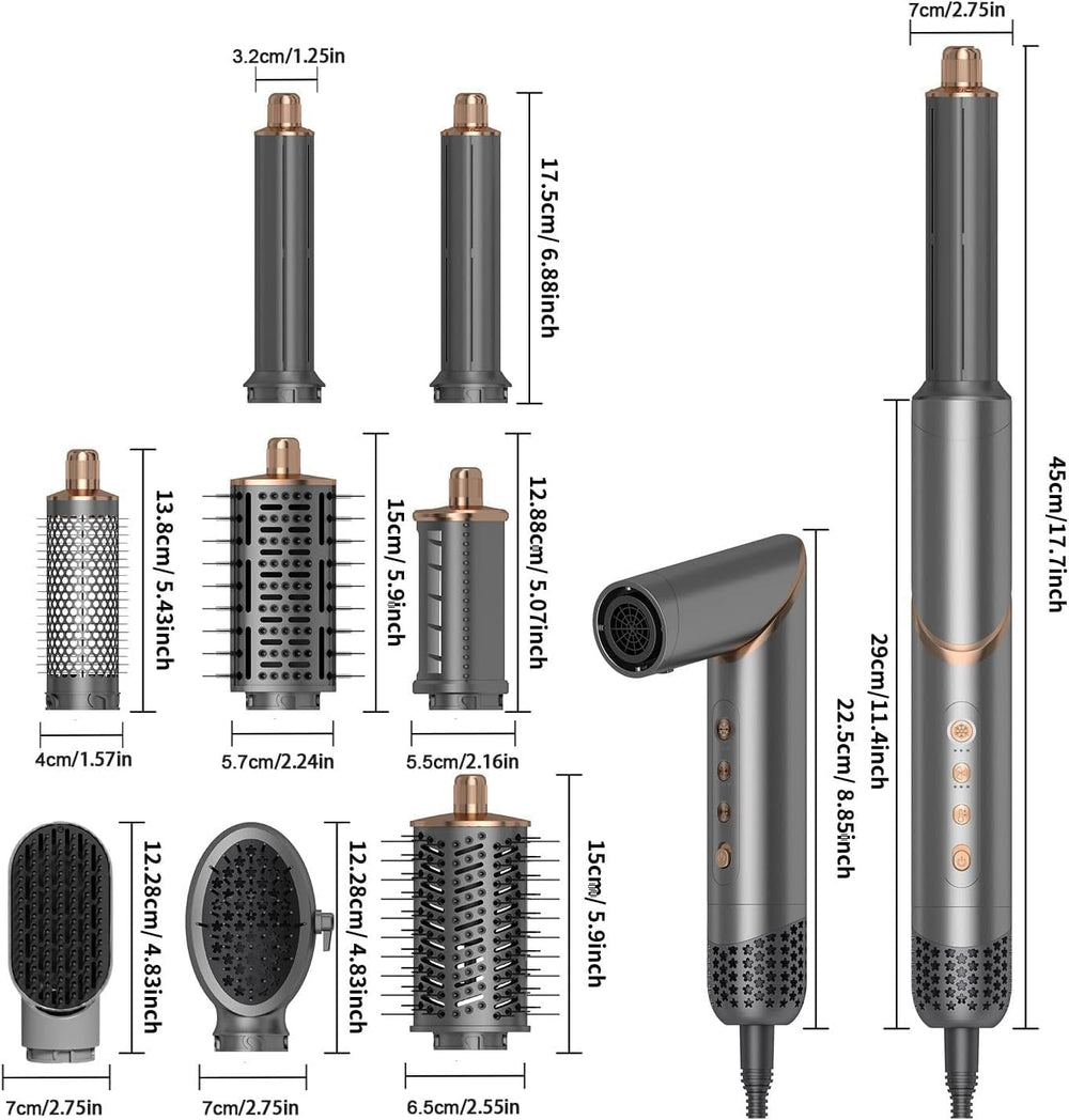 Dryhsip foldable hair dryer design for compact storage and travel.