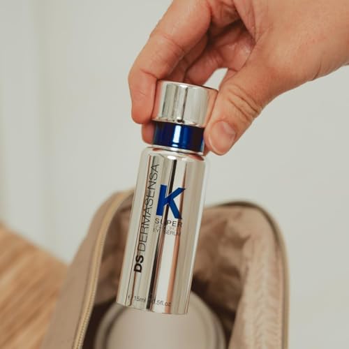 DS Dermasensa K Super Eye Serum incorporated into daytime skincare routine