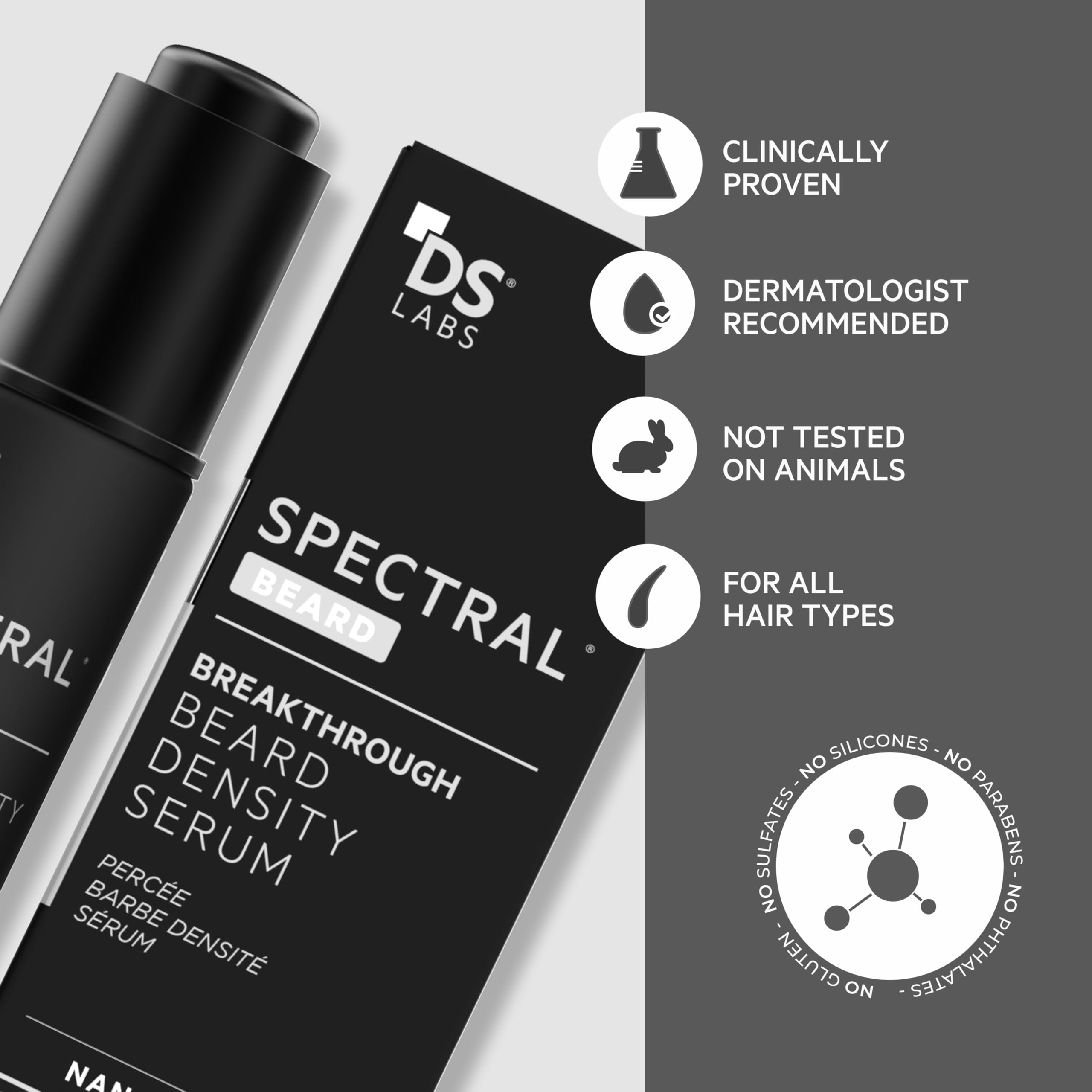 DS Laboratories Spectral.BRD serum application routine suggests day and night use.