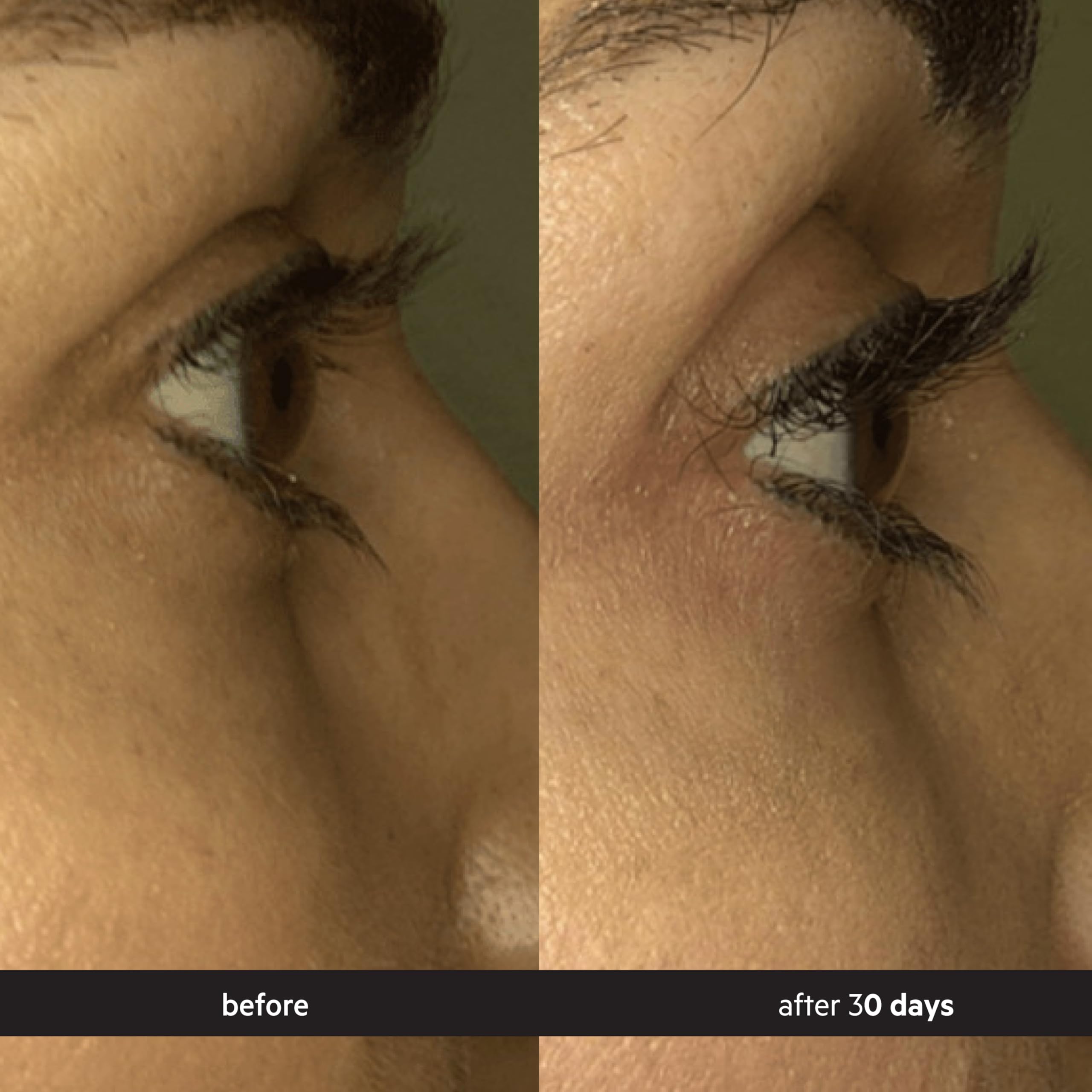 DS Laboratories Spectral.LASH upper lashes closeup suggesting enhanced density with regular use