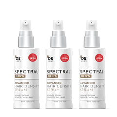 DS Laboratories Spectral Men’s Density Serum bottle front view for daily use