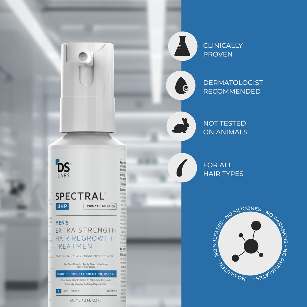 DS Labs Spectral.UHP men’s-density focus on scalp
