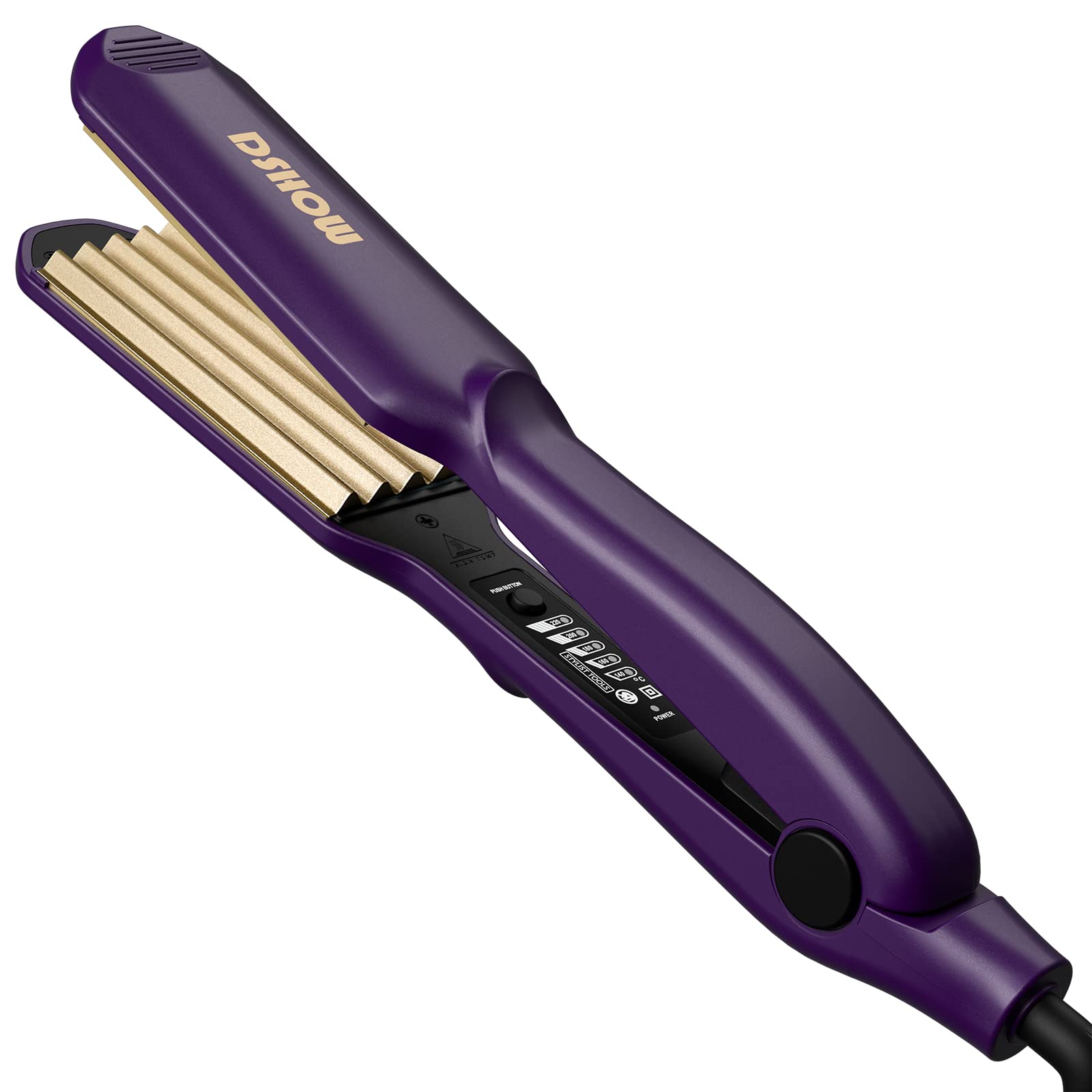 DSHOW crimping iron in gift-ready packaging for her