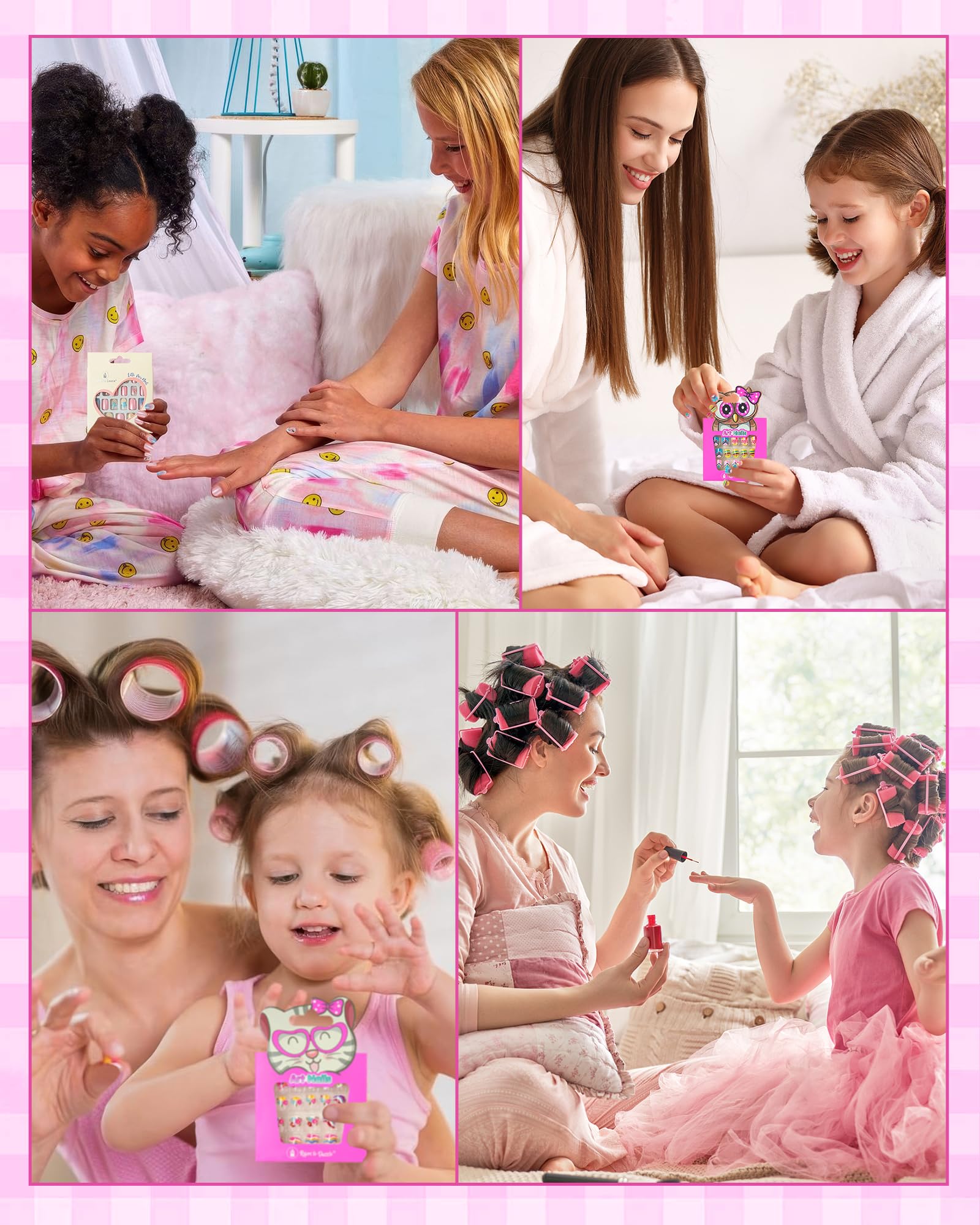 DSVANAY ABS safety nails emphasize safe materials for little nails.