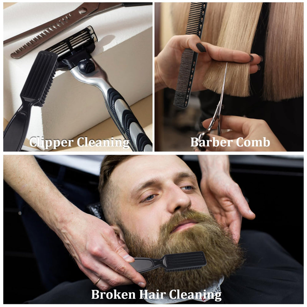 DUAIU barber brush for blending and cleanup.