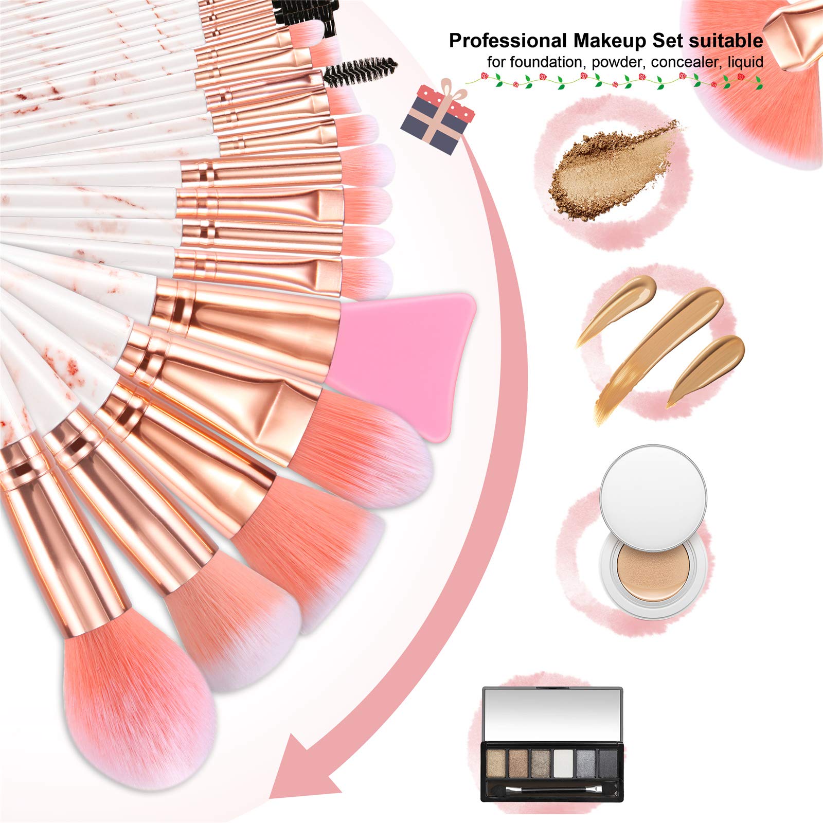 DUAIU eyeshadow brushes collection delivers soft, precise blending for defined eye looks.