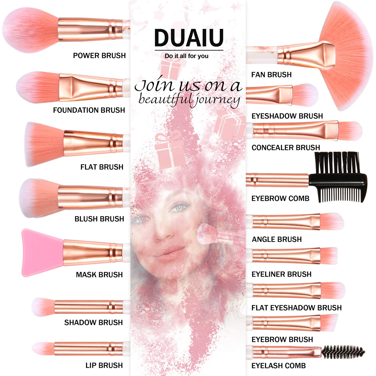 DUAIU silicone face mask brush spreads masks smoothly without absorption.