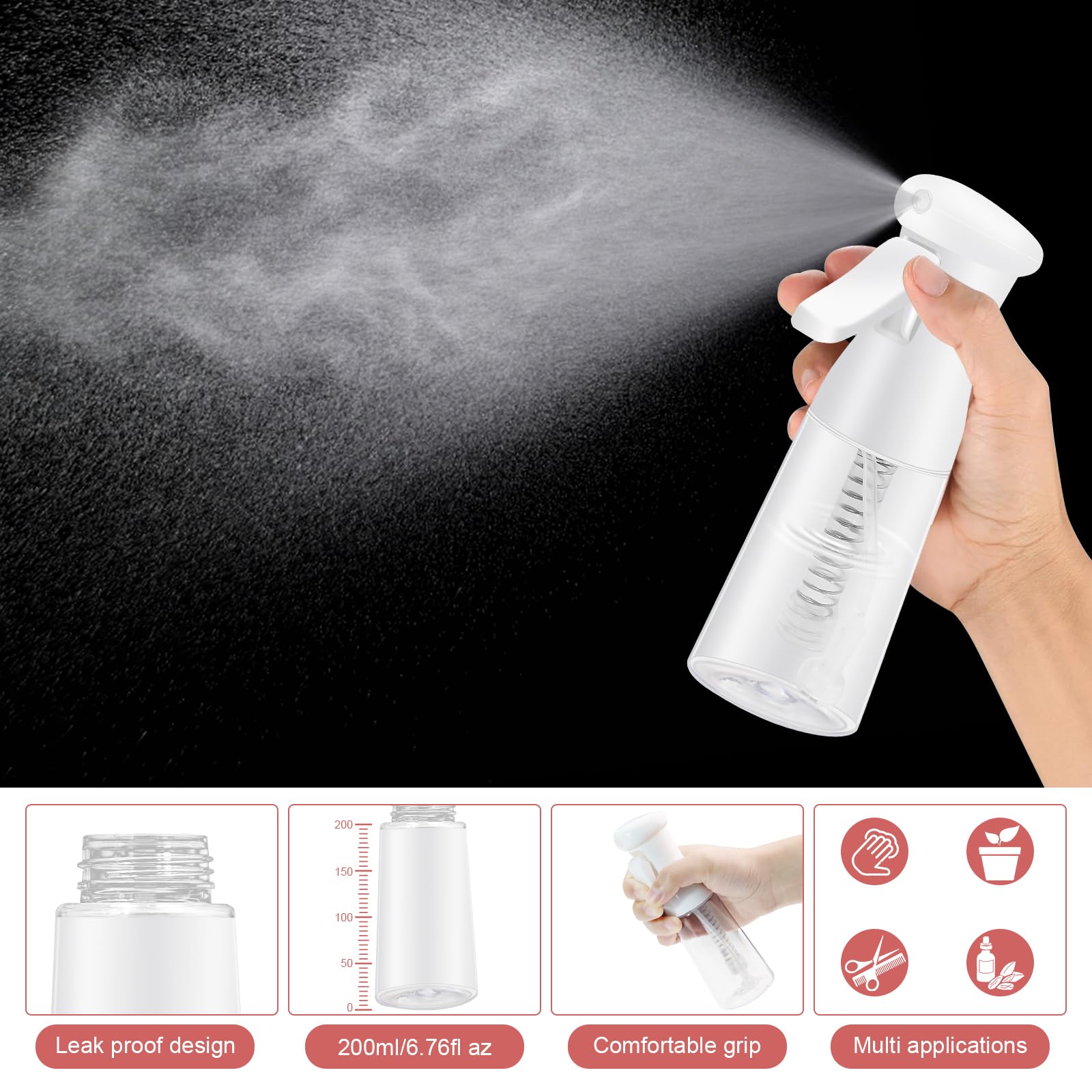 DUAIU silicone root comb contours to the head for gentle massaging.