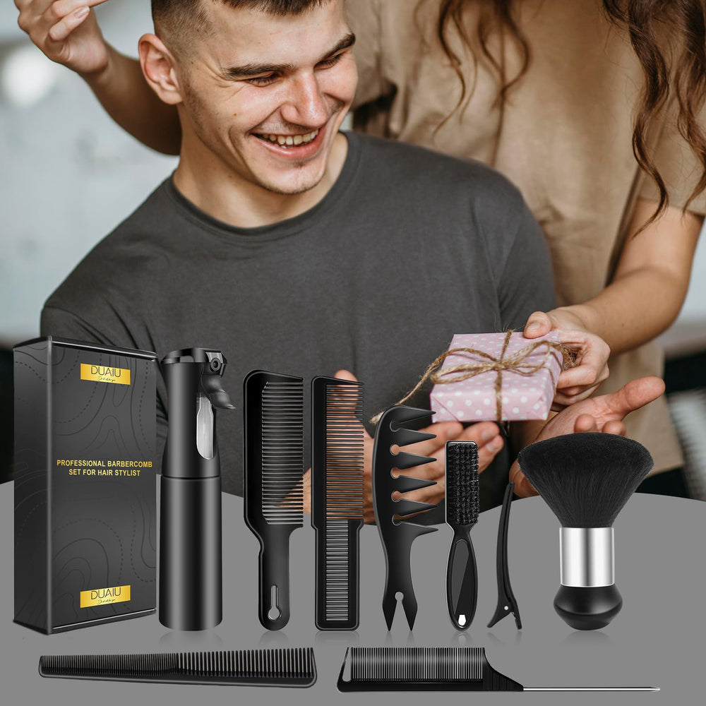 DUAIU taper comb helps precise tapering and smooth transitions.