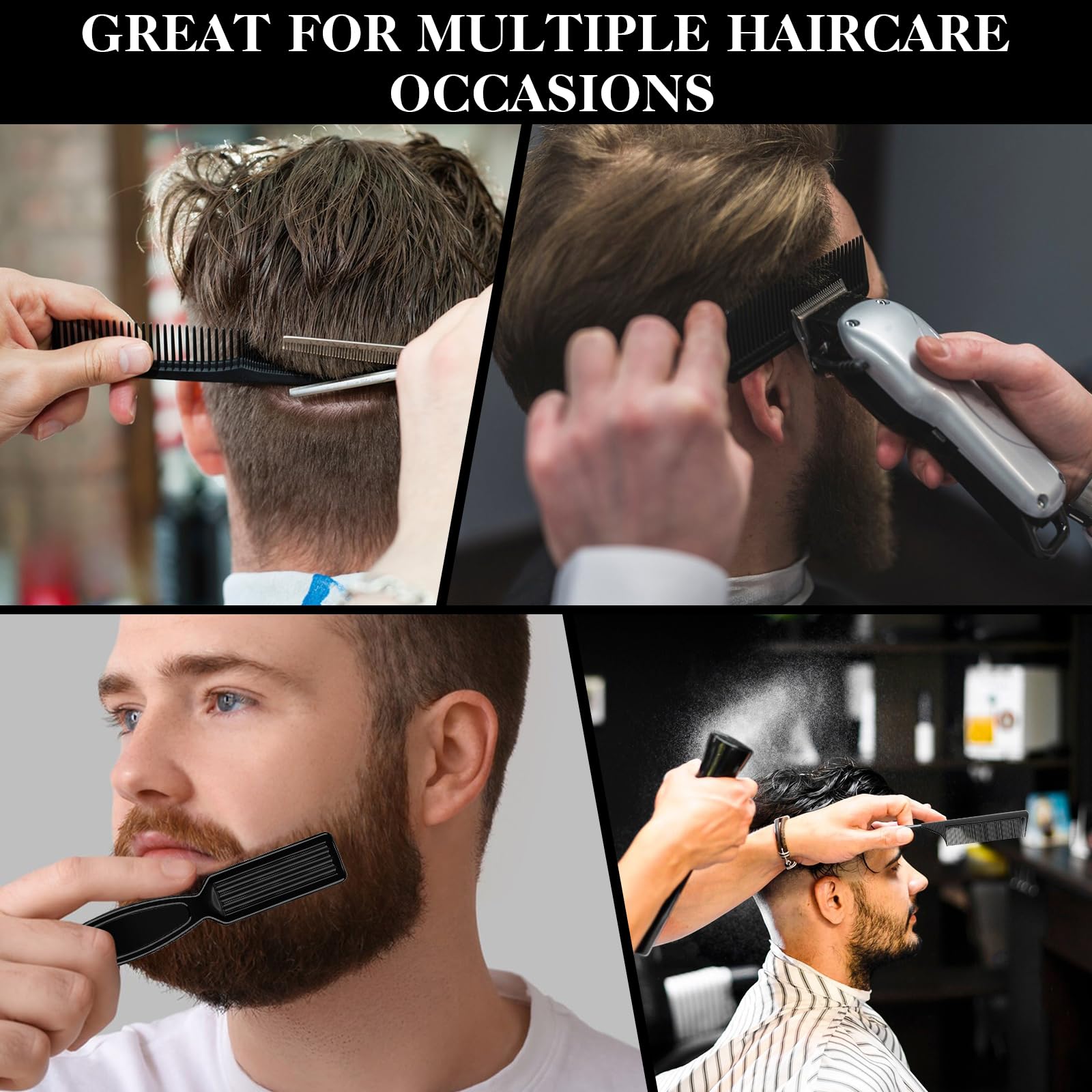 DUAIU texture comb creates modern texture and layered looks.