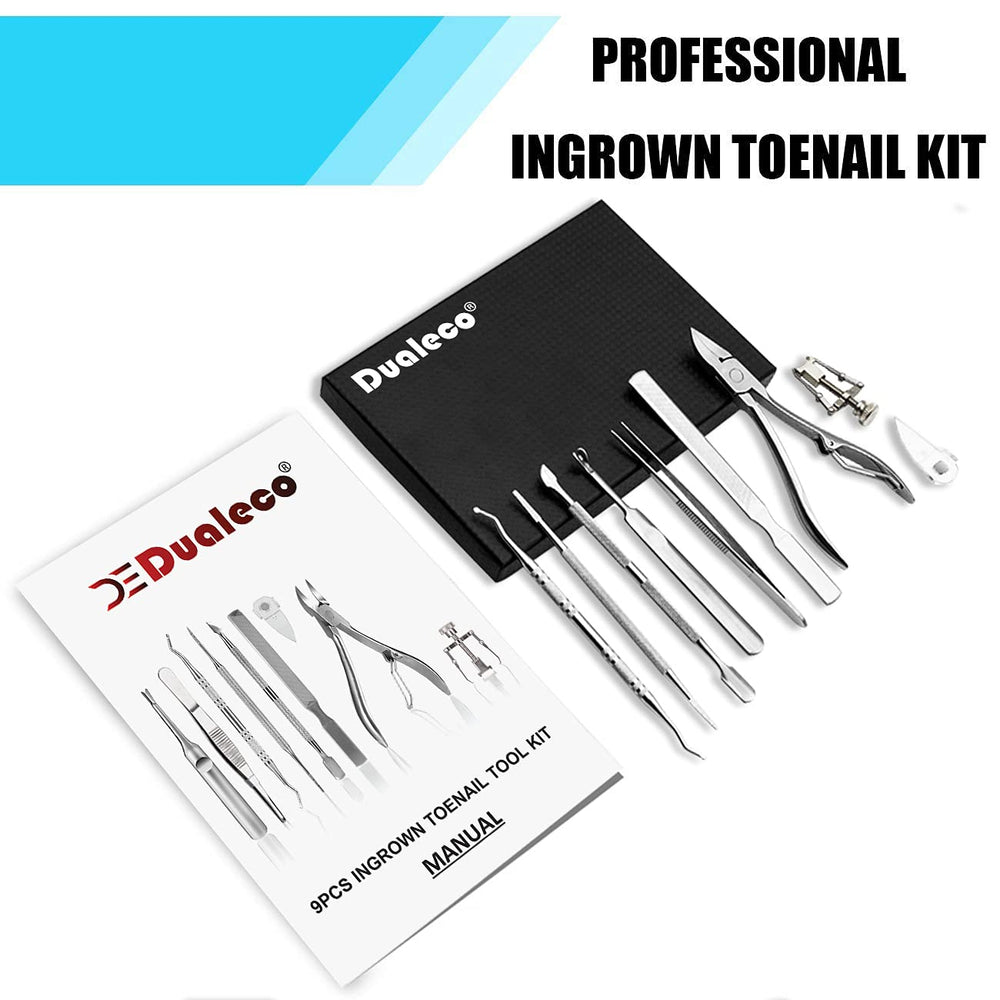 Dualeco professional toenail clipper designed for ingrown nails with precise trimming