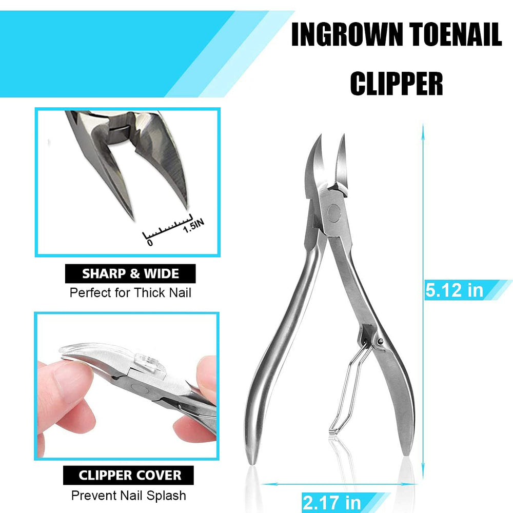 Dualeco toenail corrector lever mechanism guiding nail growth safely