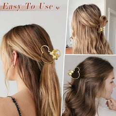 DF DualFERV thick-hair clip provides secure hold without snagging.