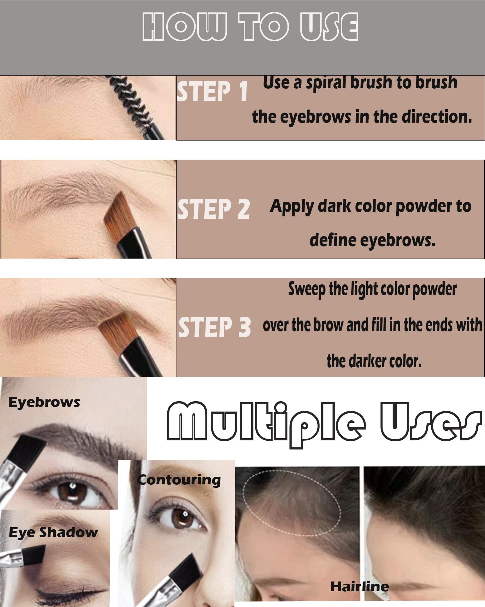 DuaTana uso diario: cejas naturales para una apariencia suave y definida