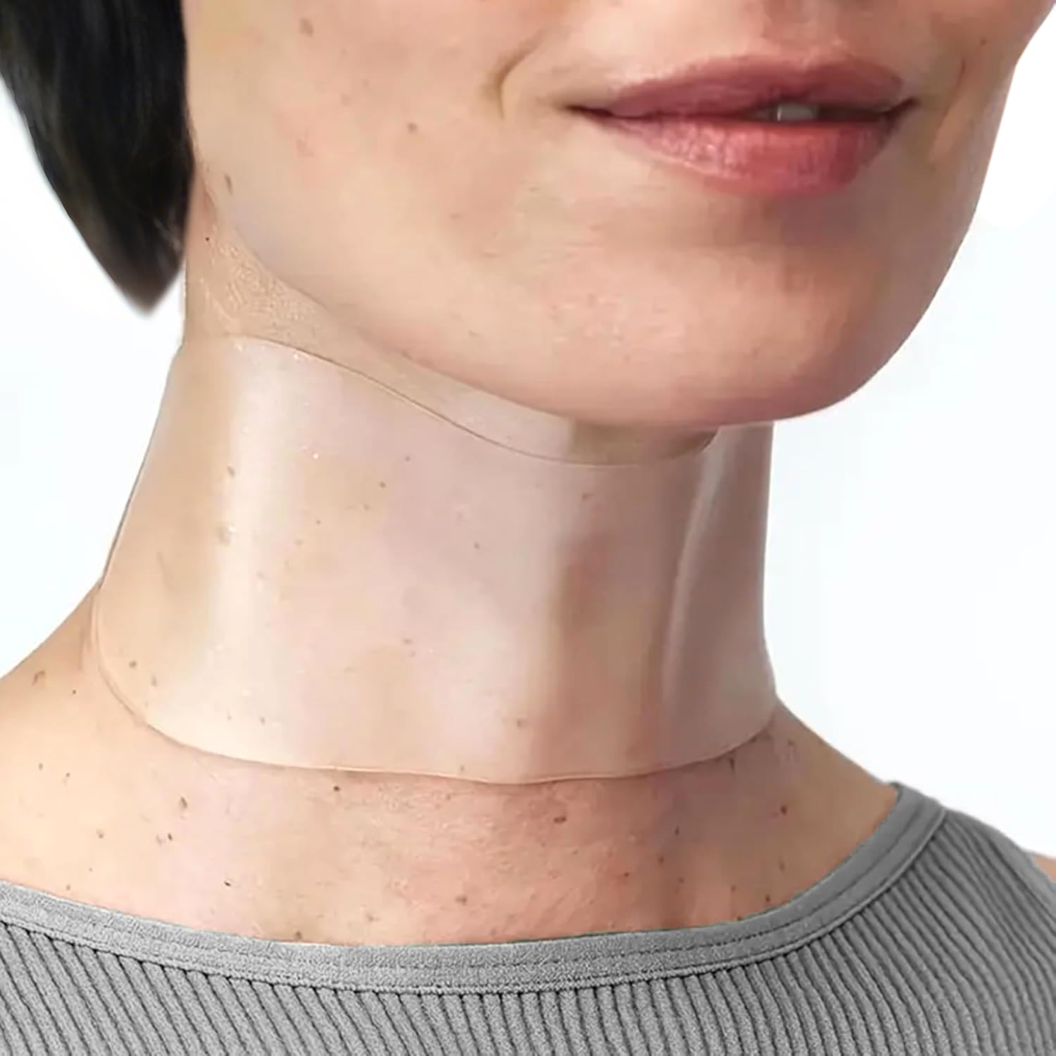 DUBPIRT neck patches packaging shows five reusable patches for overnight use.