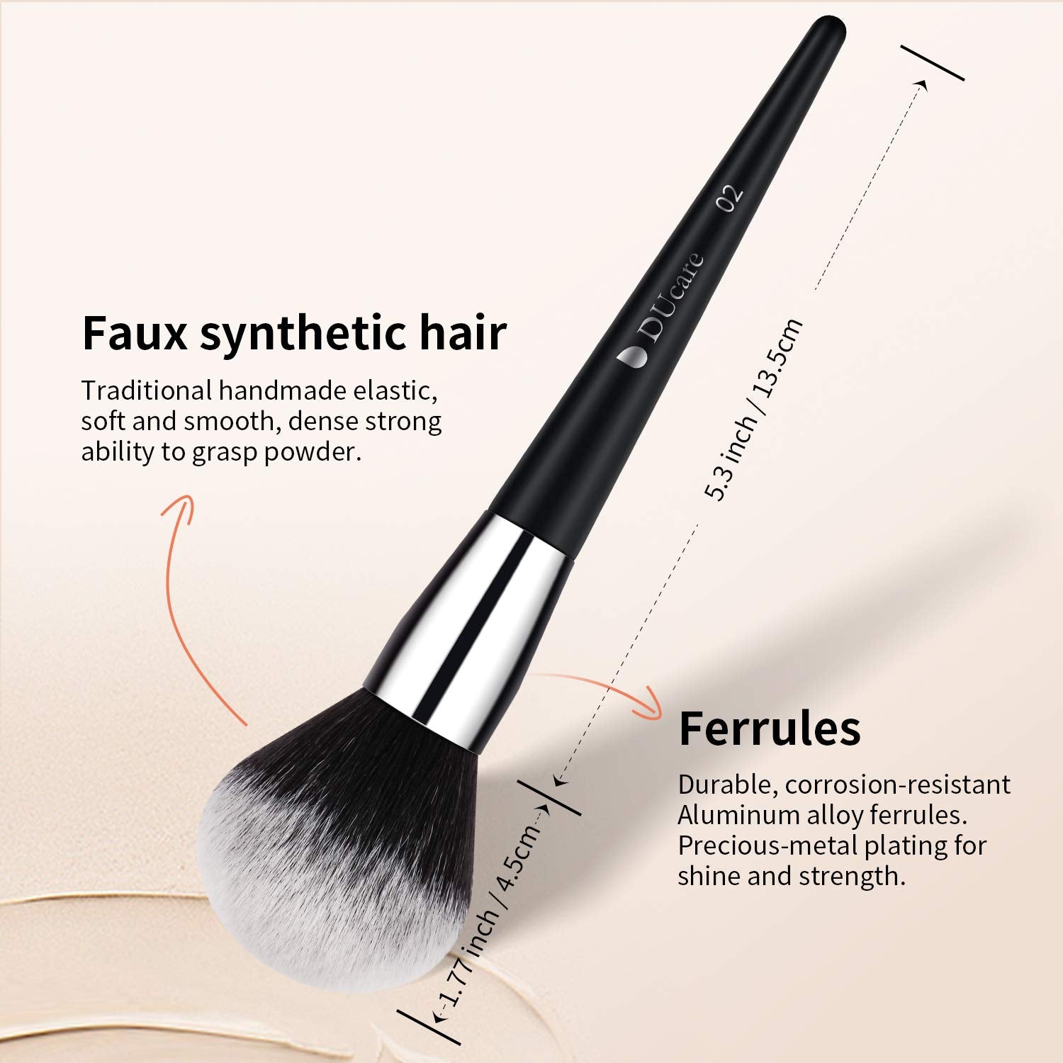 DUcare ergonomic wooden handles FSC-certified for comfortable grip and sustainable tools