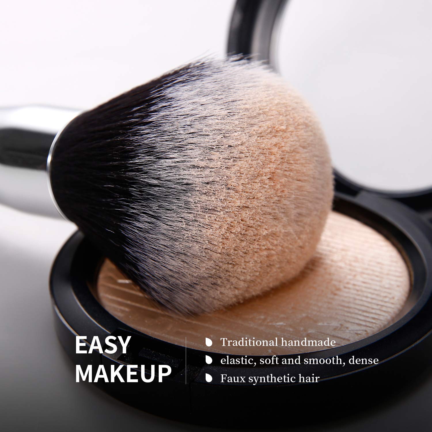 DUcare eye brushes 20pcs precision-tapered bristles perfect for blending shadows