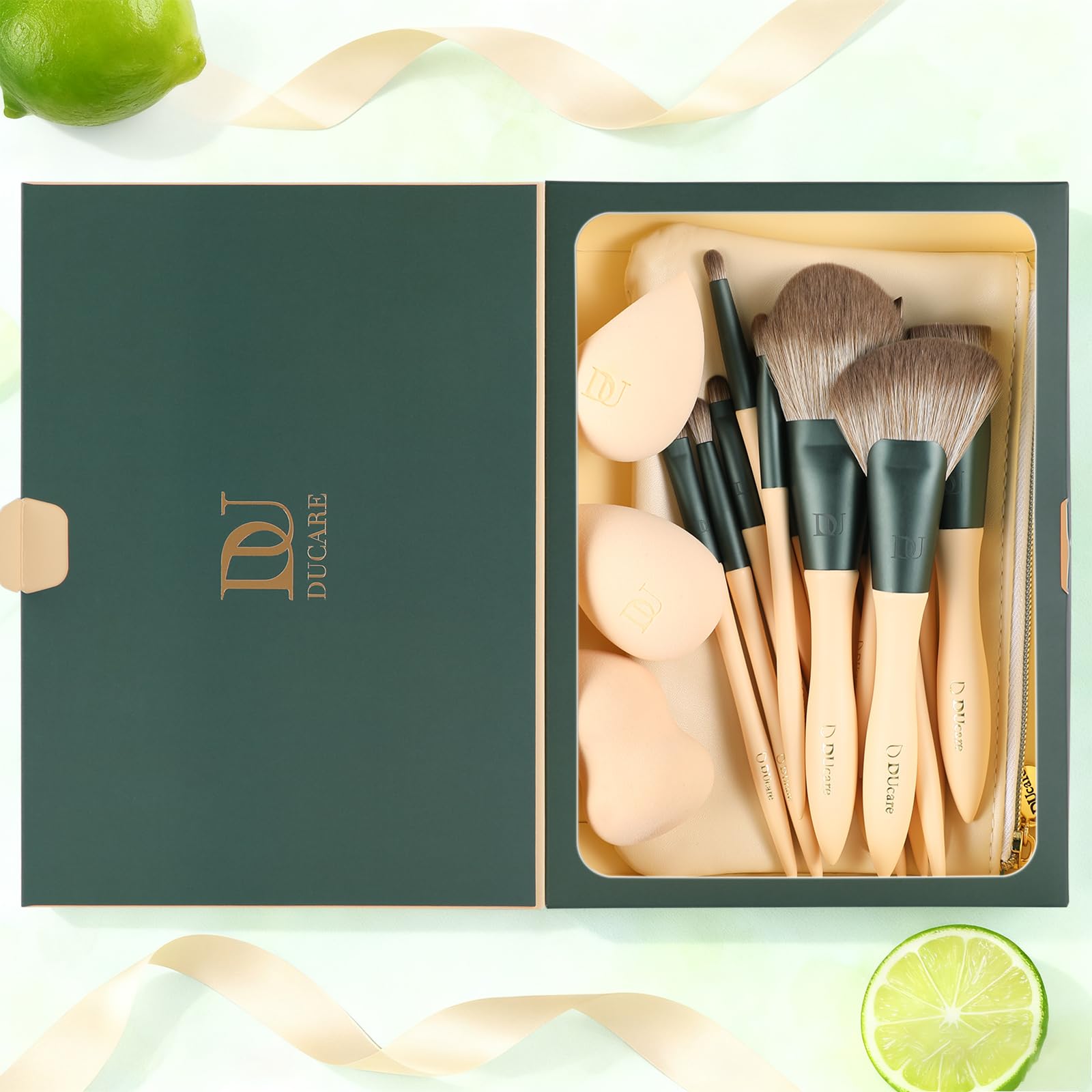 DUcare foundation-blending brush helps you even out complexion for a natural look.