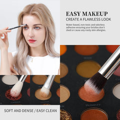 DUcare kabuki brush for foundation application delivers smooth, streak-free finish.