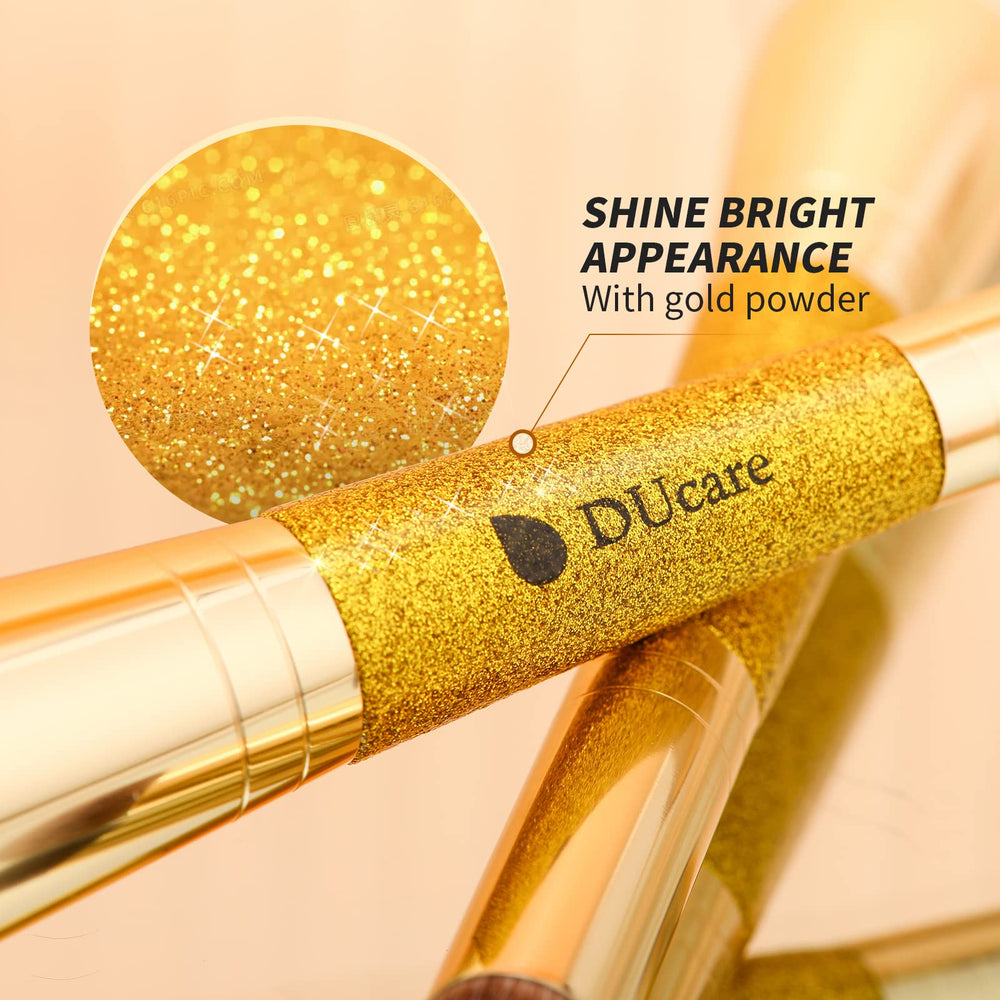 DUcare large fluffy powder brush for soft, even powder application