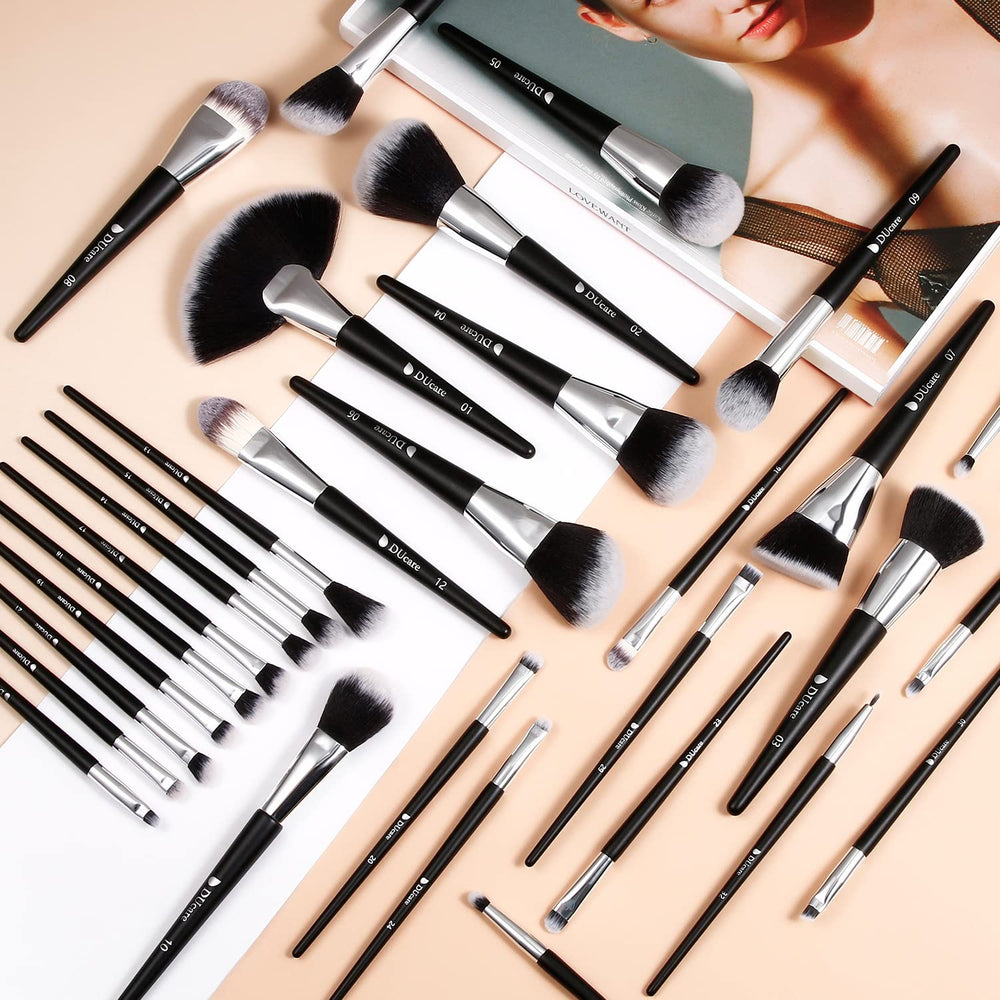 DUcare numbered brushes with guide helps learn techniques and improve results