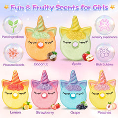 Duchong unicorn gift set bath presents a playful unicorn shape with gift-ready packaging.