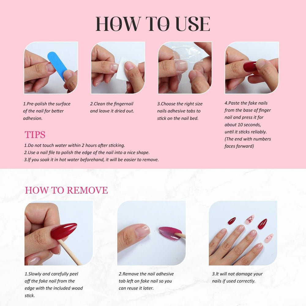 Duck Press on Nails 10-piece box for value and versatility.