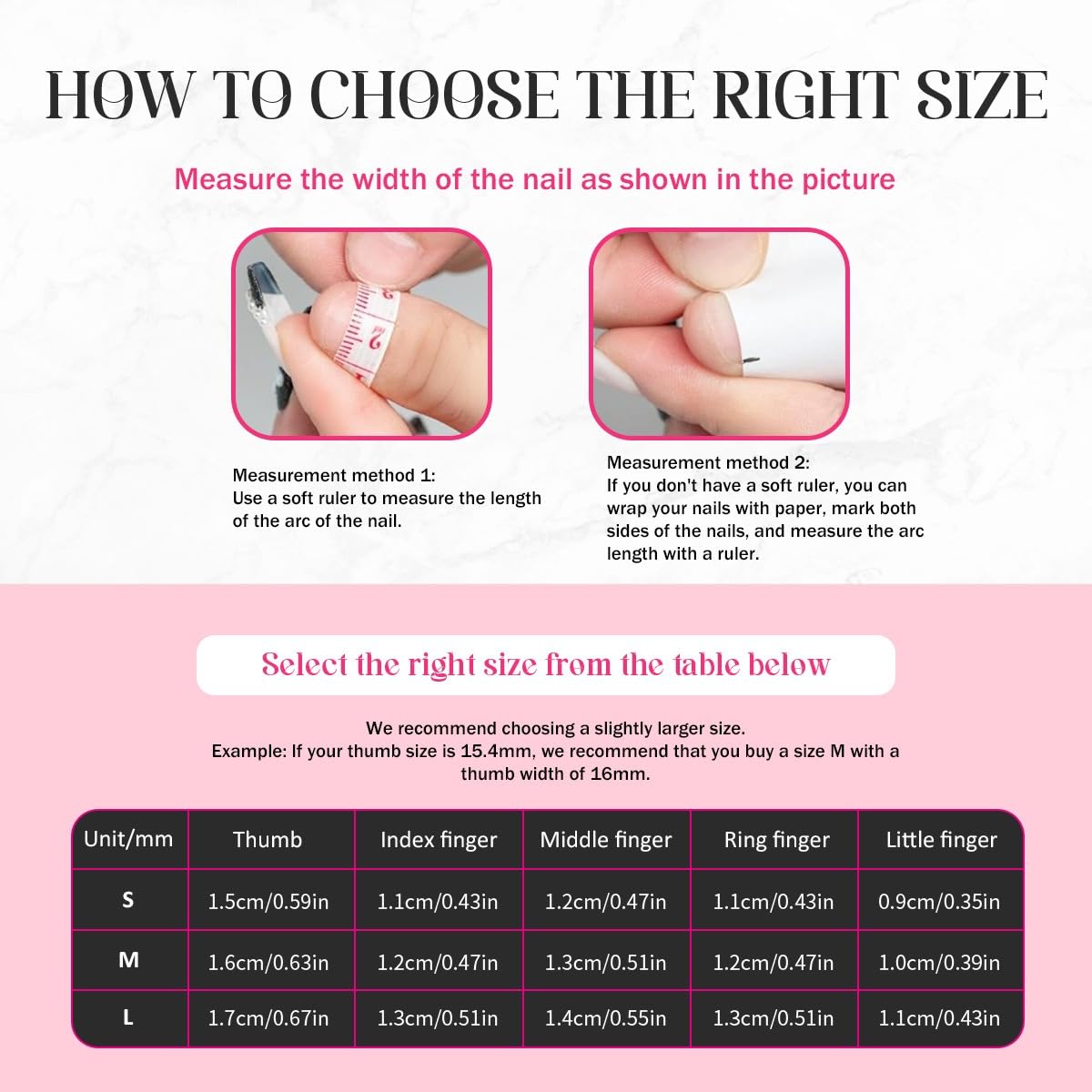 Duck Press on Nails rhinestones add glamorous detail.