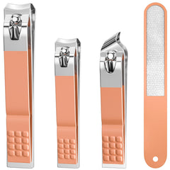 DUCOO nail clipper set packaging highlights premium quality for home grooming.