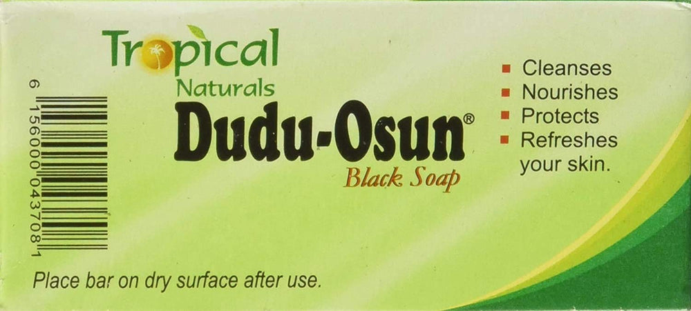 Dudu-Osun Black Soap 5-pack packaging-wrap highlights compact, travel-ready bundle.