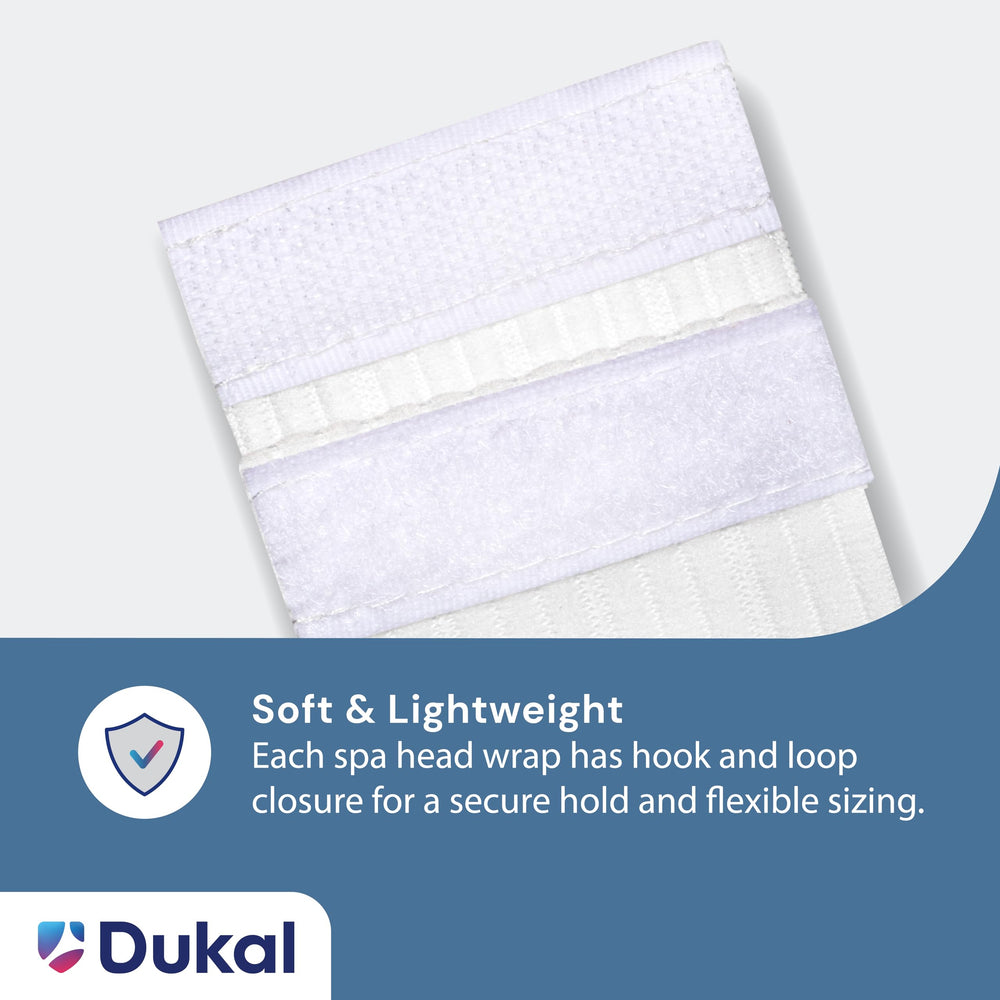 Dukal Reflections headband elastic closeup communicates reliable elasticity and comfort.
