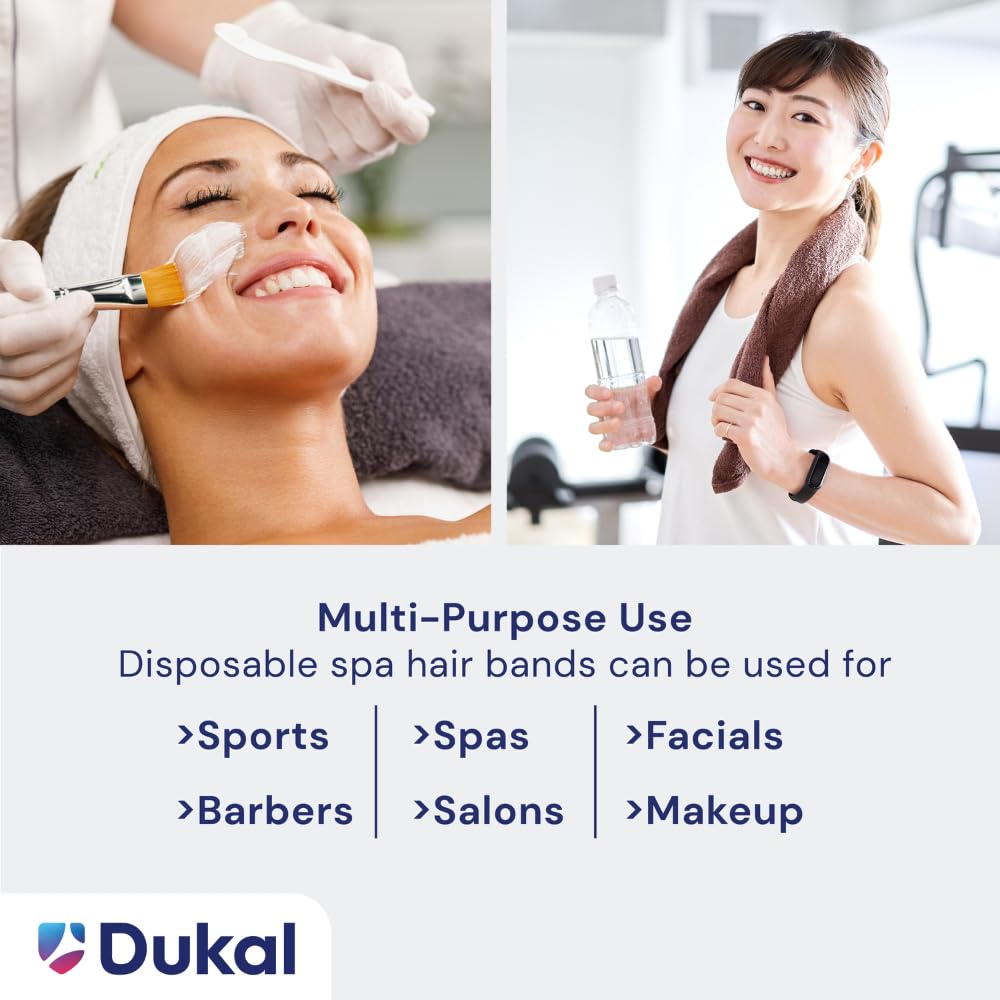 Dukal Reflections headband packaging emphasizes bulk practicality for clinics.