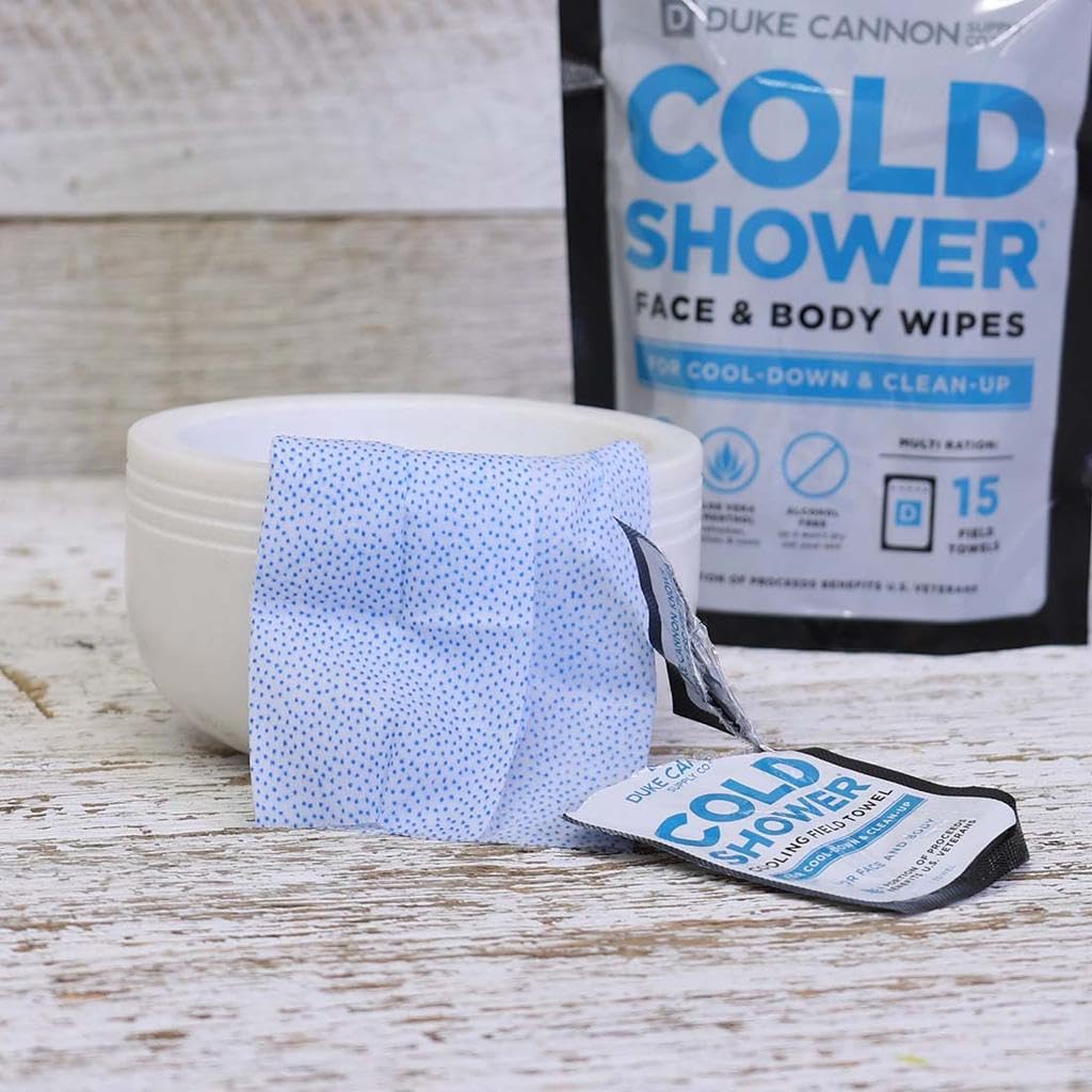 Duke Cannon 15-wipe pouch emphasizes convenient, durable field care on the move.