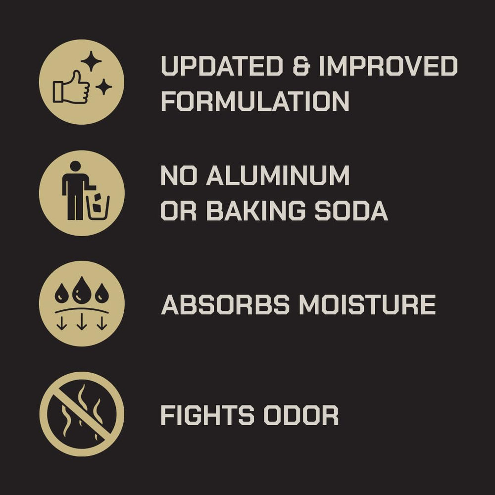 Duke Cannon Air Defense Sawtooth bottle highlighting odor protection with aloe vera