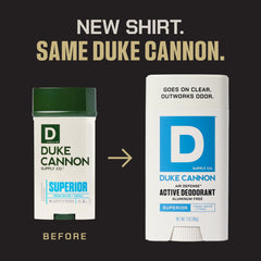 Duke Cannon Fresh Water Citrus scent evokes crisp, refreshing mood.