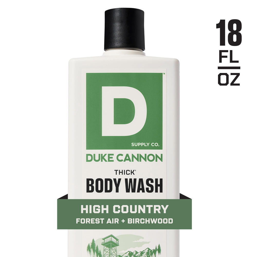 Duke Cannon High Country mineral close-up emphasizes natural exfoliation.