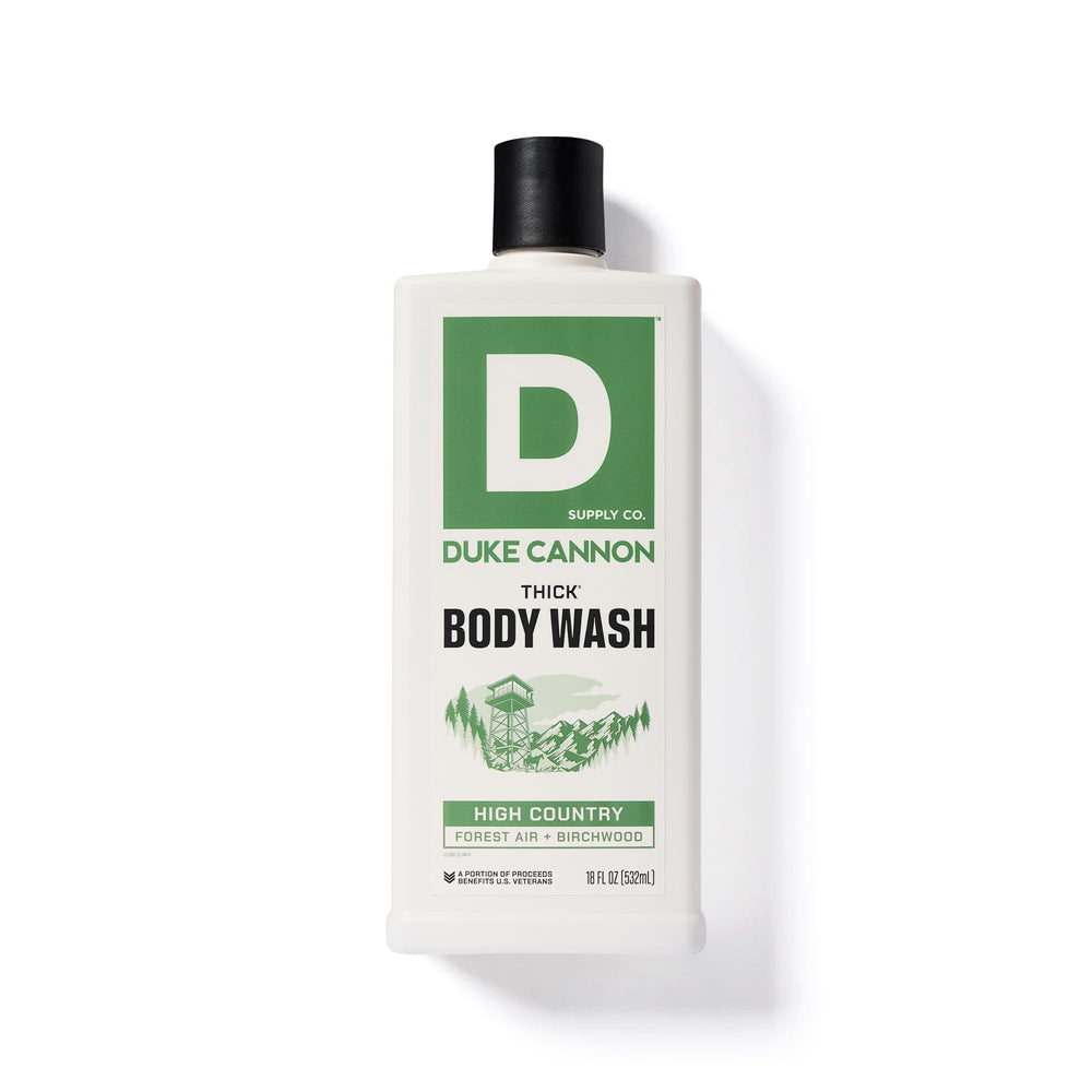 Duke Cannon High Country minerals closeup highlighting natural exfoliation