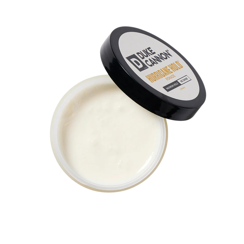 Duke Cannon News Anchor Hurricane Hold Pomade 2-Pack rinse-out demonstration easy clean-up