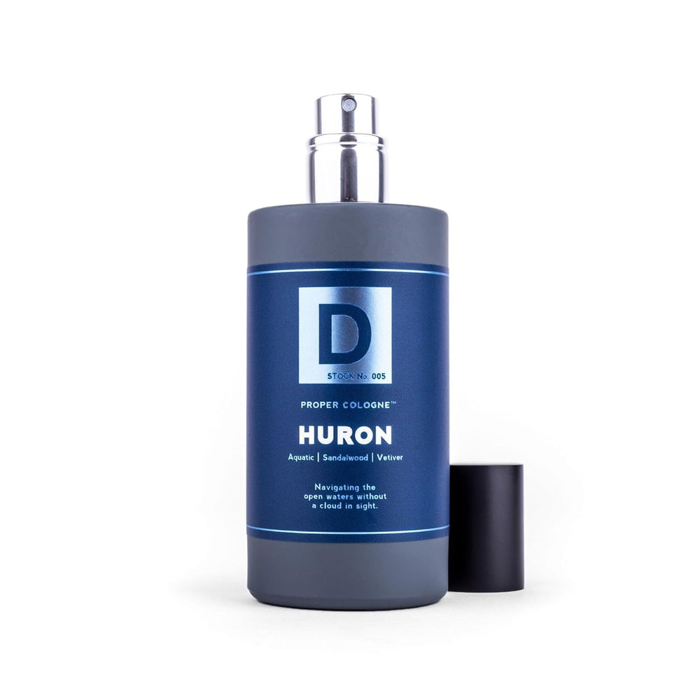 Duke Cannon Proper Cologne Huron application shot suggests easy daily use
